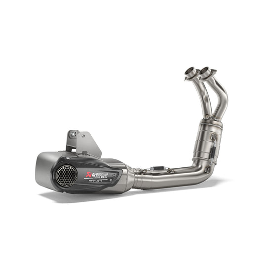 Yamaha Full Akrapovič exhaust system MT-07 2025 > Onwards