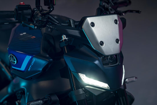 Yamaha Aluminium Visor MT-09 2024 > / MT-07 2025 >