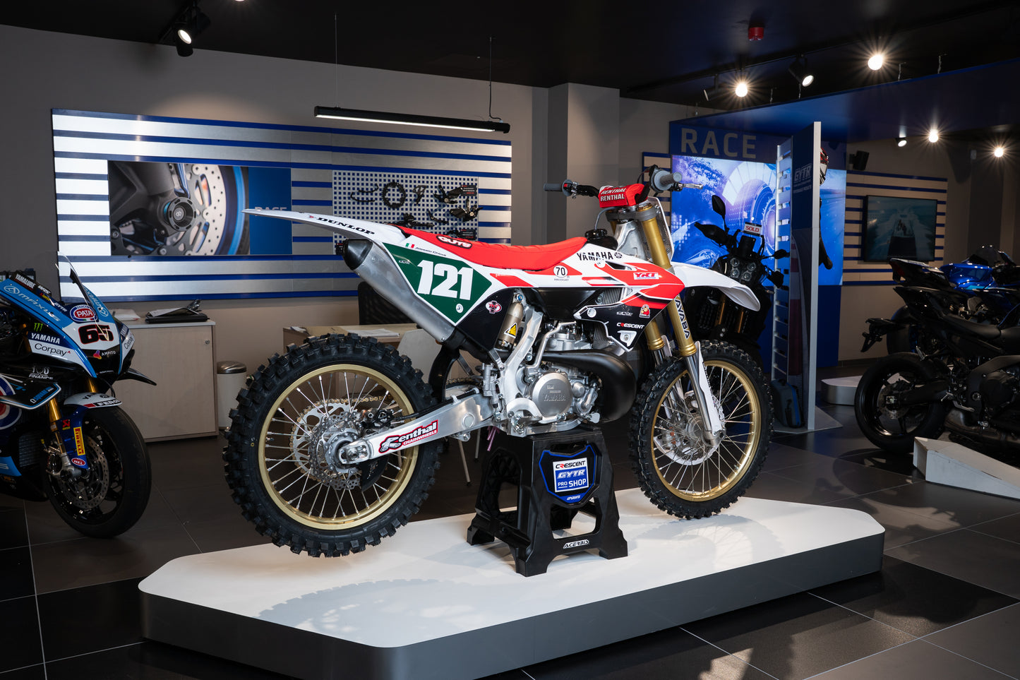 70th Anniversary YZ250 Chiodi Team Doc Wob VMXdN Replica