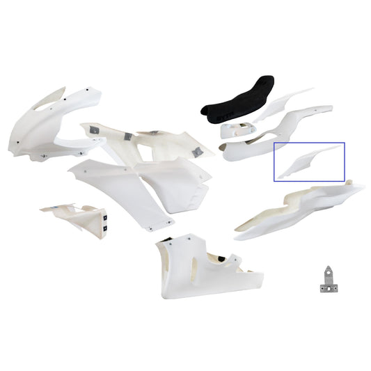 Yamaha R1 GYTR Replacement Left Side Seat Panel
