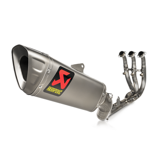Akrapovic Titanium Silencer Stainless 3-1 Race System R9