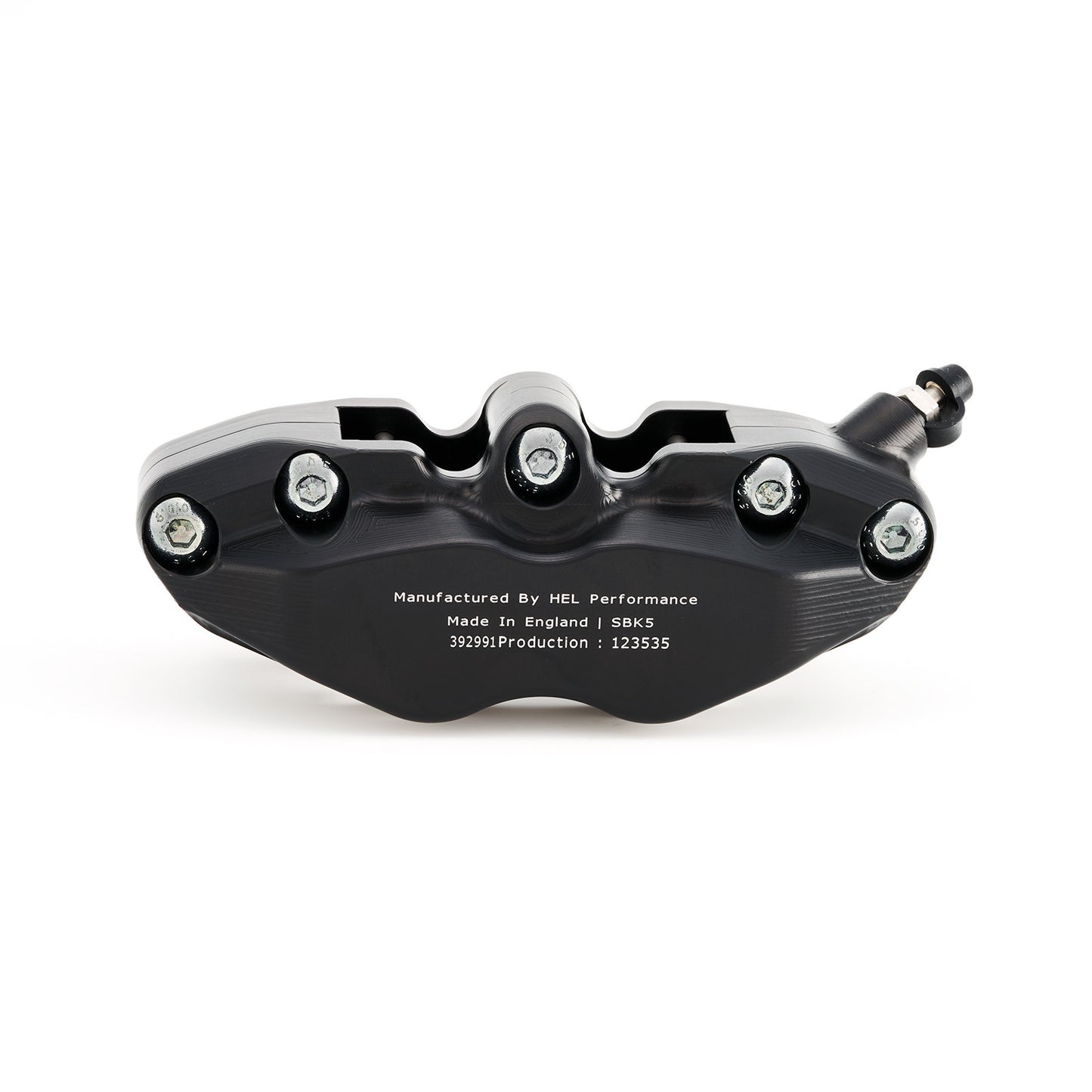 HEL V2 108mm Solid Billet 4 Piston Front Radial Brake Calipers with Flat Back