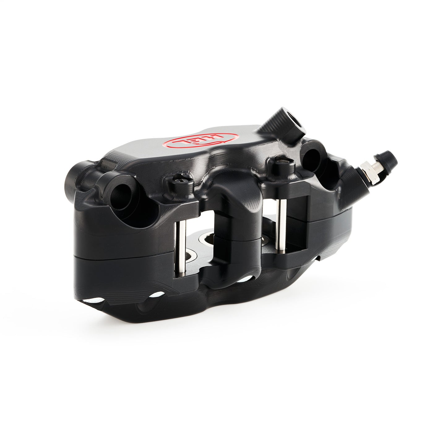 HEL V2 108mm Solid Billet 4 Piston Front Radial Brake Calipers with Flat Back
