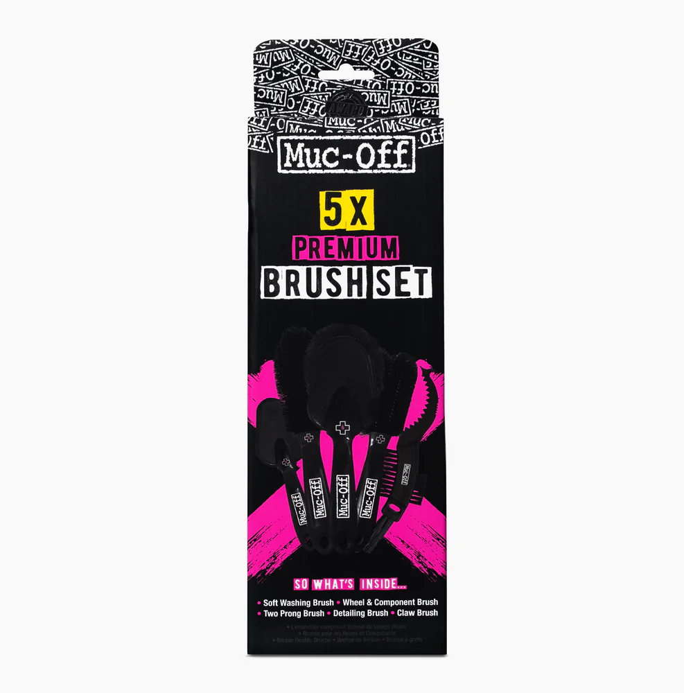 Muc-Off 5X Premium Brush Kit