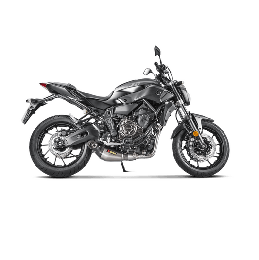 Akrapovic Full Exhaust System With Titanium Muffler MT-07 2014-2020