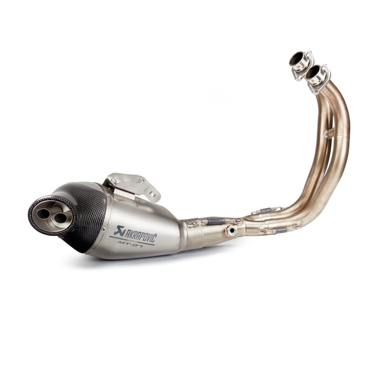 Yamaha Akrapovic Full Exhaust System With Titanium Muffler MT-07 2014-