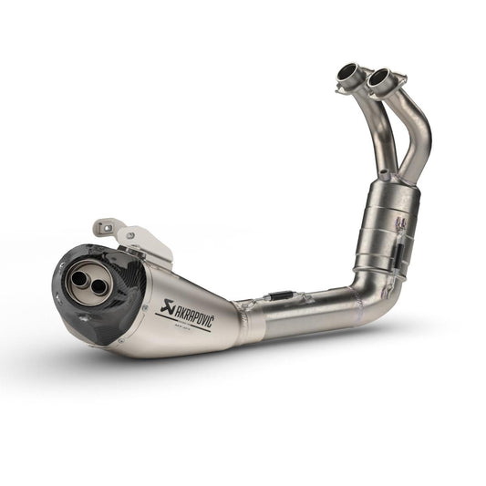 Yamaha Akrapovic Full Exhaust System With Titanium Muffler MT-07 2021-2024