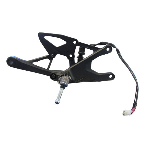 OEM Yamaha R/H Rider Footrest, Bracket & Brake Pedal Assembly YZF-R1 2015-2022