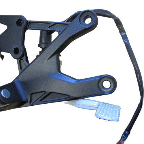 OEM Yamaha R/H Rider Footrest, Bracket & Brake Pedal Assembly YZF-R1 2015-2022