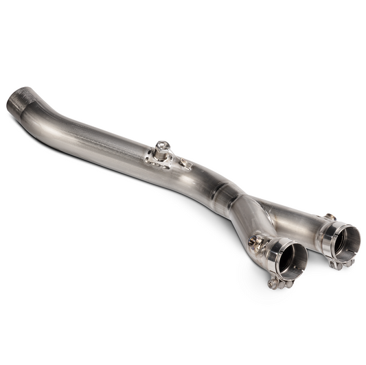 Akrapovic Titanium De-Cat Link Pipe Yamaha MT-10 2022-2024