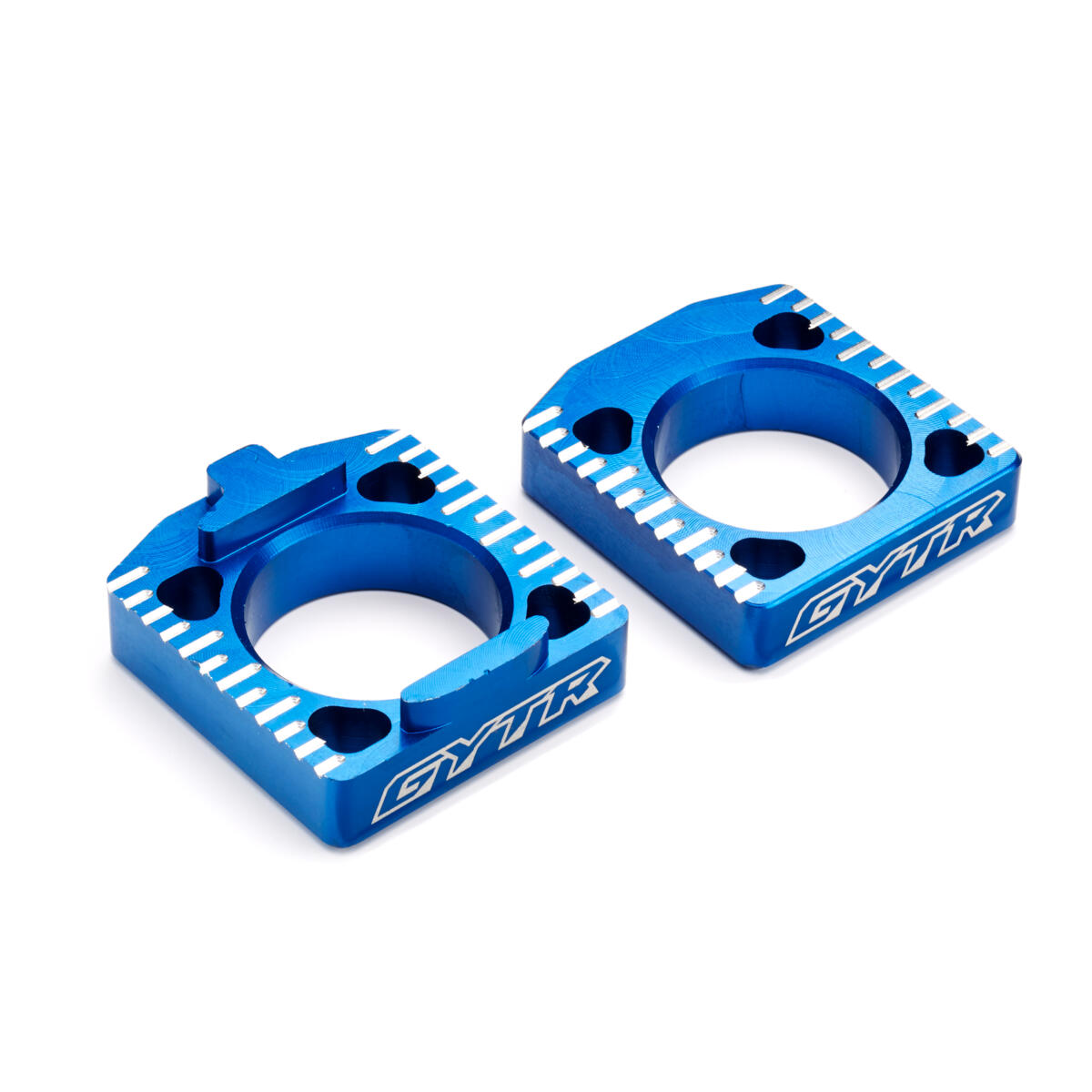 Yamaha GYTR Billet Offset Axle Blocks YZ450F / YZ250F