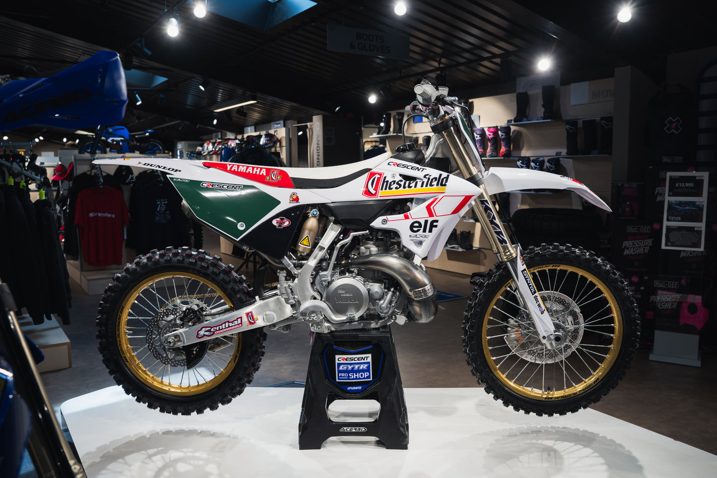 Chesterfield Team Doc Wob VMXdN YZ250 Replica