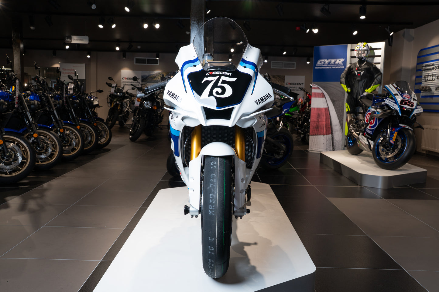 Limited Edition Yamaha YZF-R1 GYTR 75th Anniversary