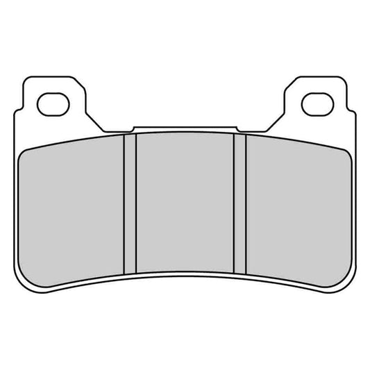 Ferodo XRAC Front Brake Pad Set for 1 STD / OEM Caliper YZF-R1