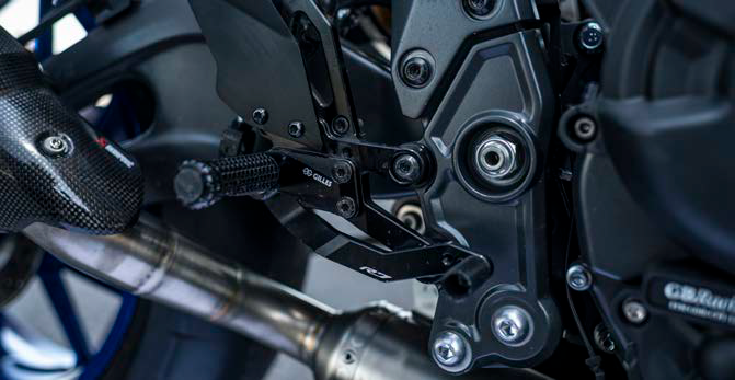 Yamaha R200a Rear Yamaha GYTR Race Rear Set YZF-R7 Replacement Right Side Assy – Crescent ...