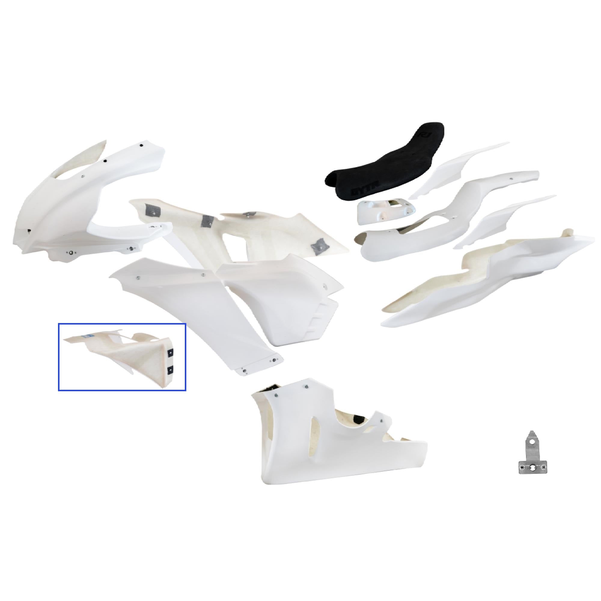 Yamaha R1 GYTR Replacement Radiator Air Scoop – Crescent Motorcycle ...