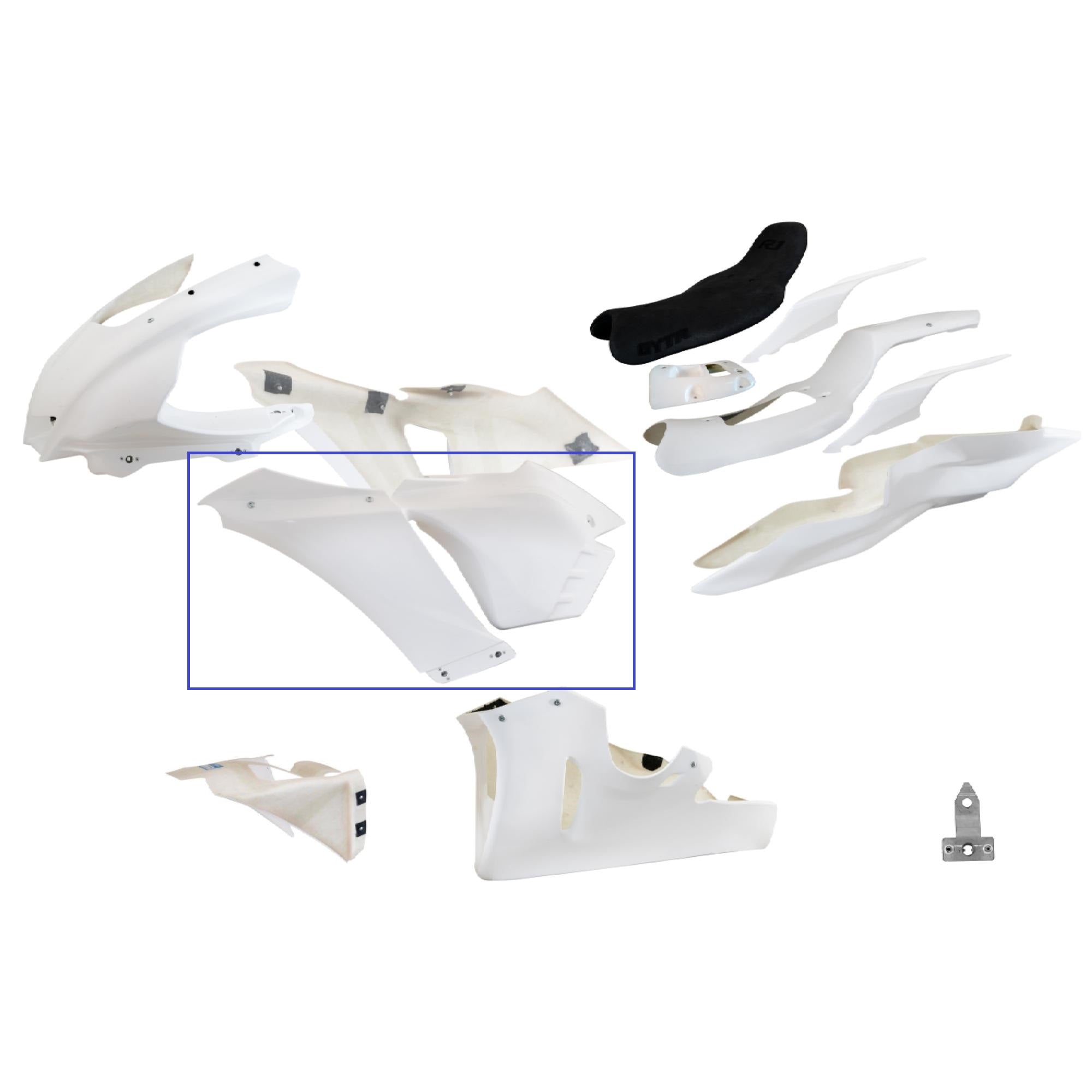 Yamaha R1 GYTR Replacement Left Side Panel – Crescent Motorcycle ...