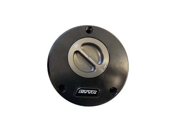 Diamond Race Products Quick Release Fuel Cap For Yamaha YZF-R1 (2015-2016) - Black/Silver