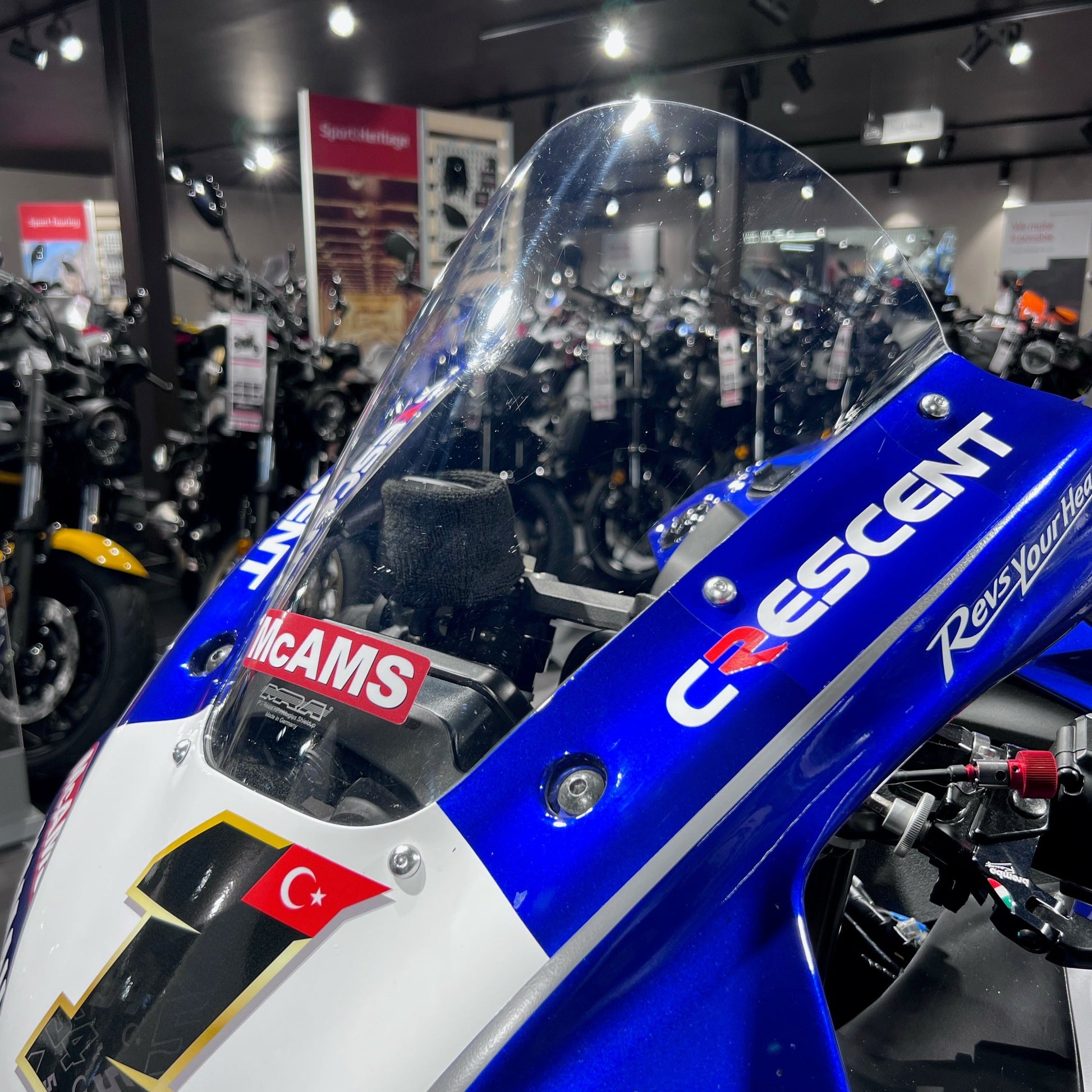 MRA Race Screen - Race Fairing R1 2020 onwards – Crescent Motorcycle ...