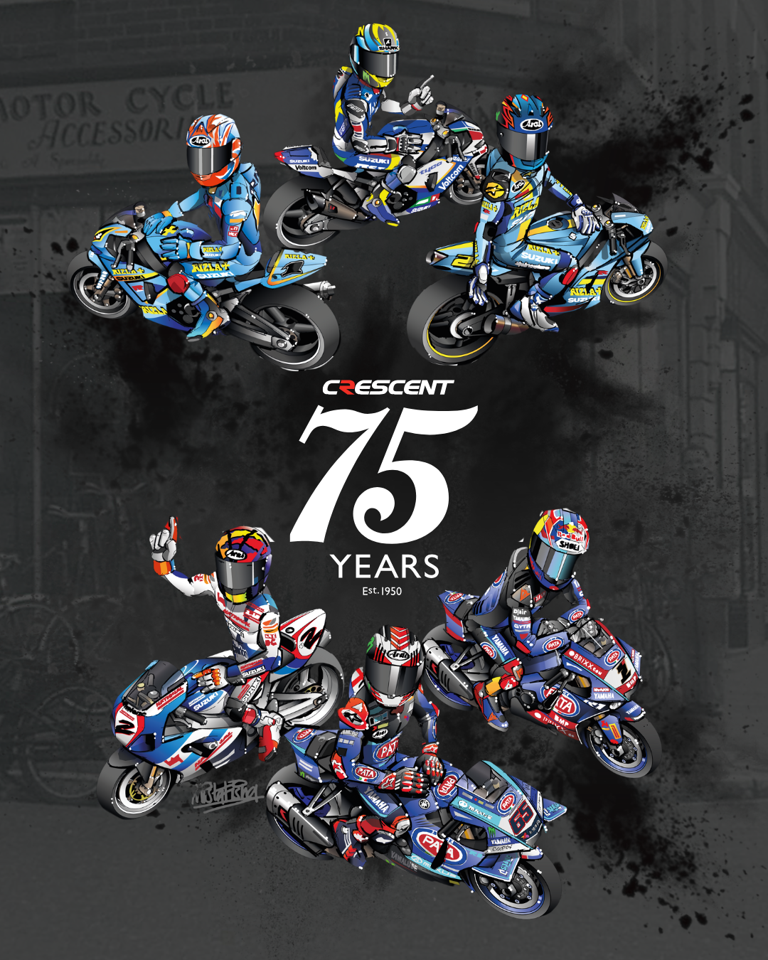 Crescent 75th Anniversary T-Shirt