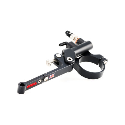 Solid Billet Fork Mounted Adjustable Rear Thumb Brake