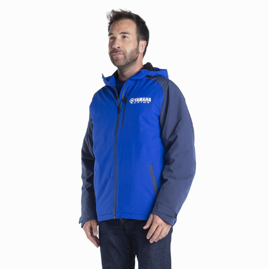 Yamaha Paddock Blue 2024 Amaza Men's Waterproof Jacket