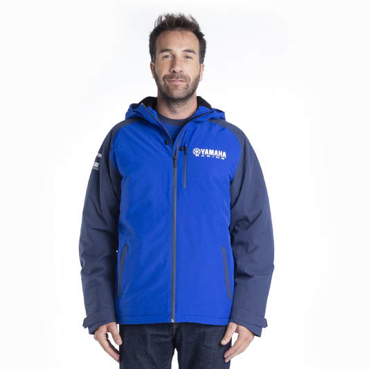 Yamaha Paddock Blue 2024 Amaza Men's Waterproof Jacket