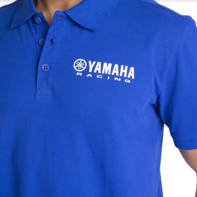 Yamaha Paddock Blue 2024 Essentials Theems Men's Polo
