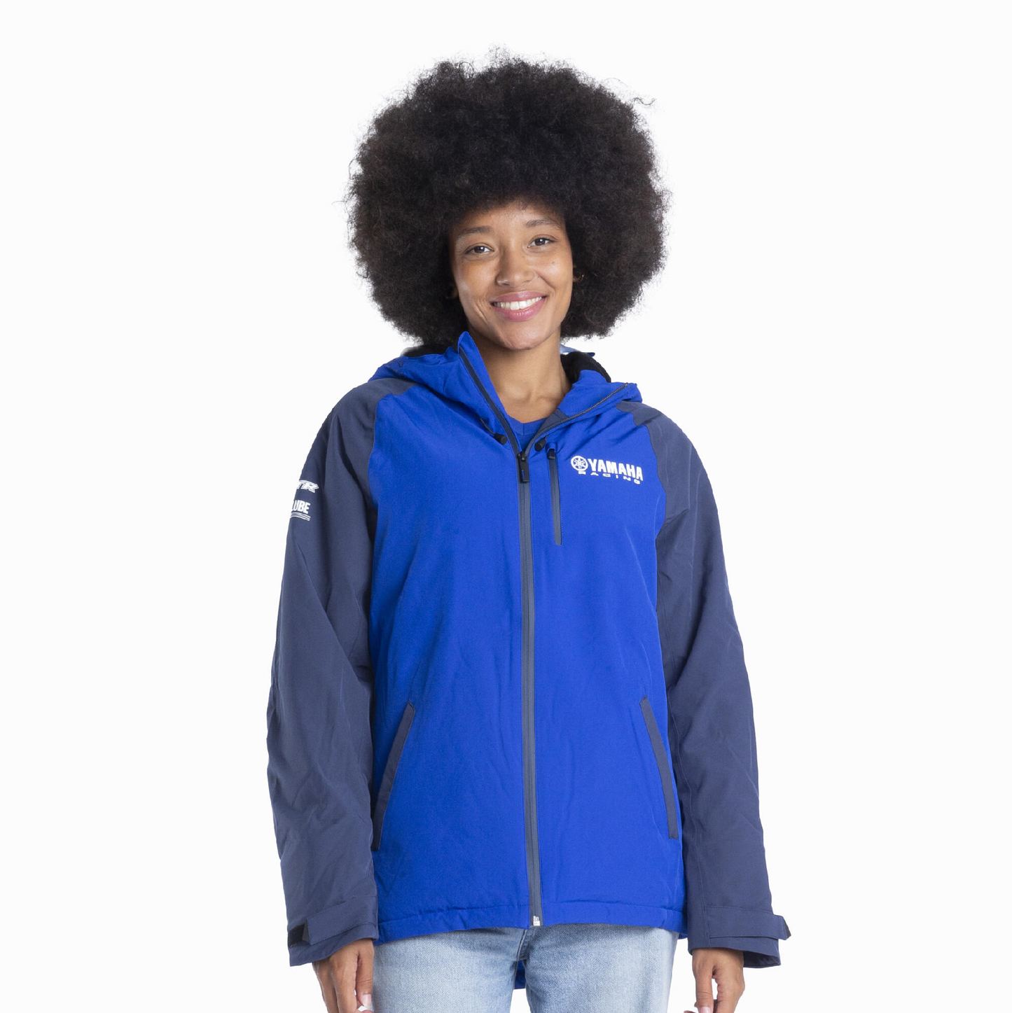 Yamaha Paddock Blue 2024 Okaza Ladies Waterproof Jacket