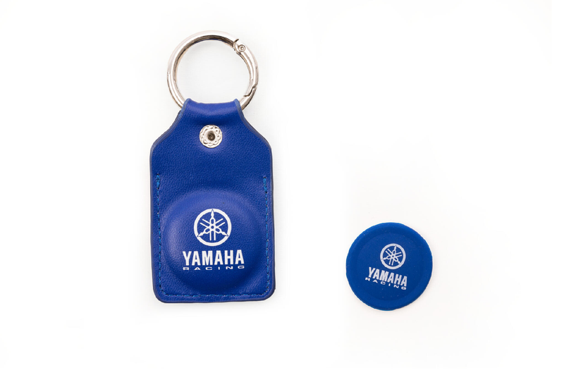 Yamaha Paddock Blue 2024 AirTag Keyring