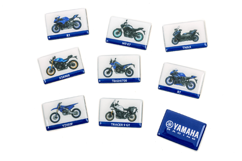 Yamaha Paddock Blue 2024 Bike Magnet Set