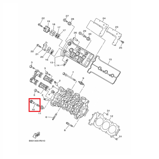 OEM Yamaha Cylinder Bolt MT-09A 2014-2020