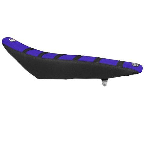 Guts Ribbed VS Seat Cover Blue With Black Ribs Yamaha YZ450F 2010-2013