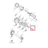 OEM Yamaha Crankshaft Bolt, Flange MT-09A 2014-2020