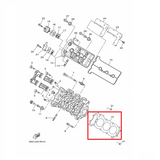 OEM Yamaha Cylinder Head 1 Gasket MT-09A 2017-2020