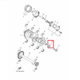 OEM Yamaha Crankshaft Washer, Plate MT-09A 2014-2020