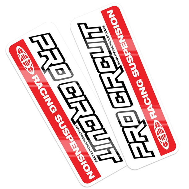 Pro Circuit Standard Fork Decal
