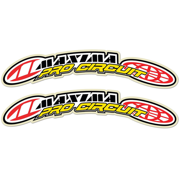 Pro Circuit .Com Fender Decals Maxima