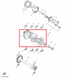 OEM Yamaha Crankshaft Assy MT-09A 2014-2020