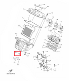 OEM Yamaha Breather Pipe 2 Clip MT-09A 2014-2020