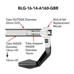 GB Racing Universal Brake Lever Guard 16mm Bar End 14mm Insert