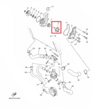 OEM Yamaha Impeller Shaft Assy MT-09A 2014-2020