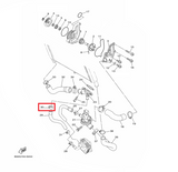 OEM Yamaha Hose 4 Clip MT-09A 2014-2020