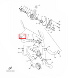 OEM Yamaha Hose Clamp Assy MT-09A 2014-2020