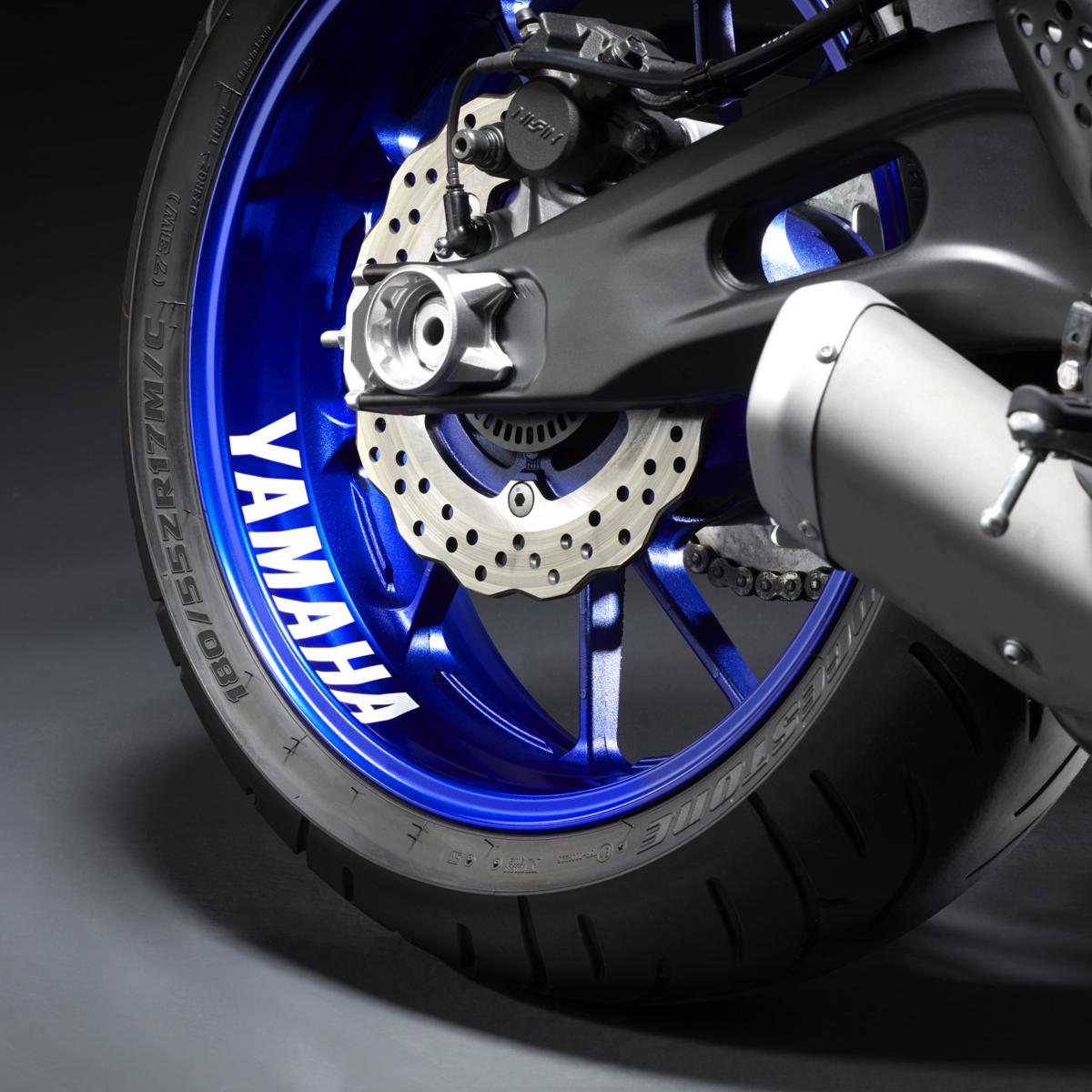 Yamaha Reflective Rim Sticker For 1 Wheel (Rear)