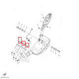 OEM Yamaha Exhaust Pipe Gasket MT-09A 2014-2020