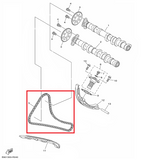 OEM Yamaha Cam Chain (98XRH2010-128M) MT-09A 2014-2020