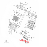 OEM Yamaha Manifold Gasket MT-09A 2014-2020