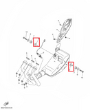 OEM Yamaha Muffler Collar MT-09A 2014-2020
