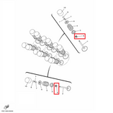 OEM Yamaha Valve Stem Seal MT-09A 2014-2020